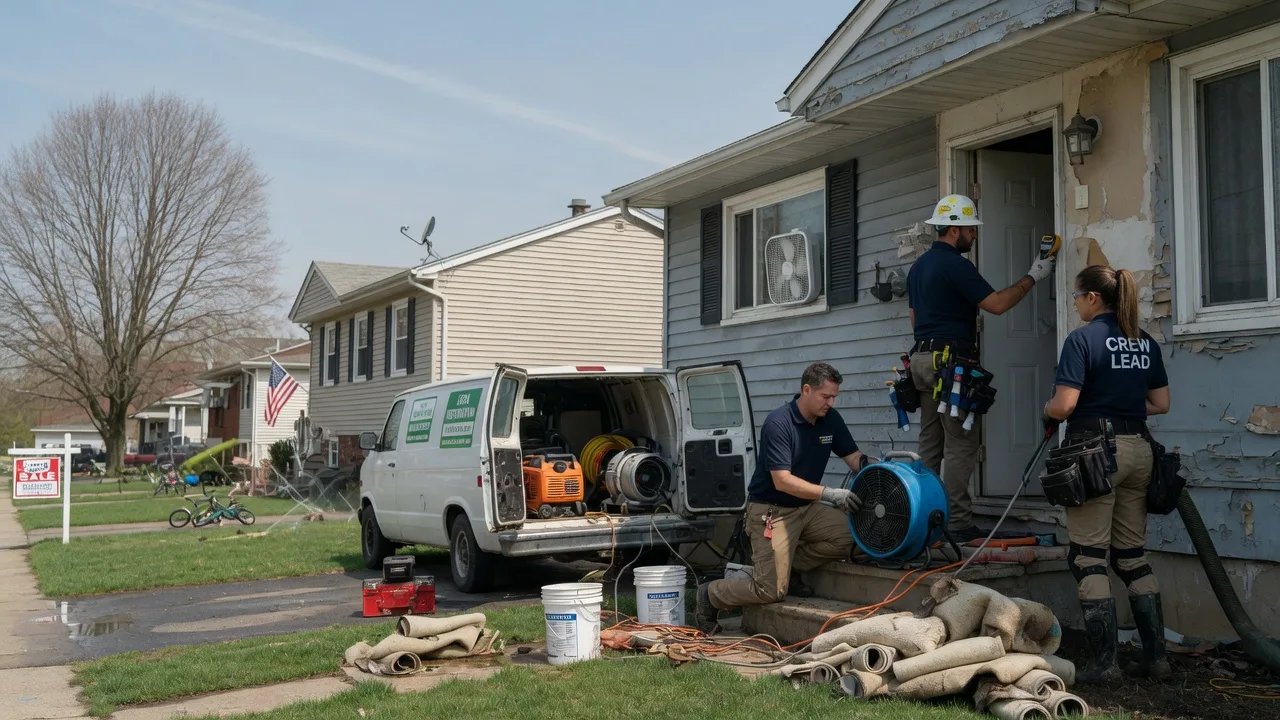 Flood Cleanup in East Spencer, NC near me